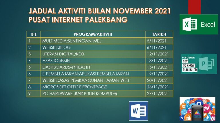 JADUAL BULAN NOVEMBER2021