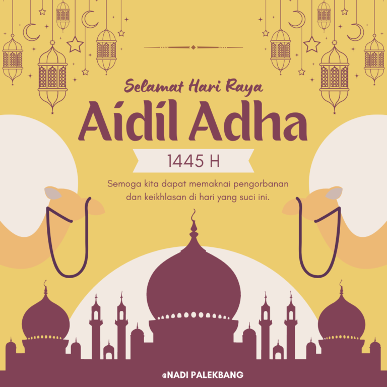 Yellow and Brown Geometric Selamat Hari Raya Idul Adha 1445 H Instagram Post.png